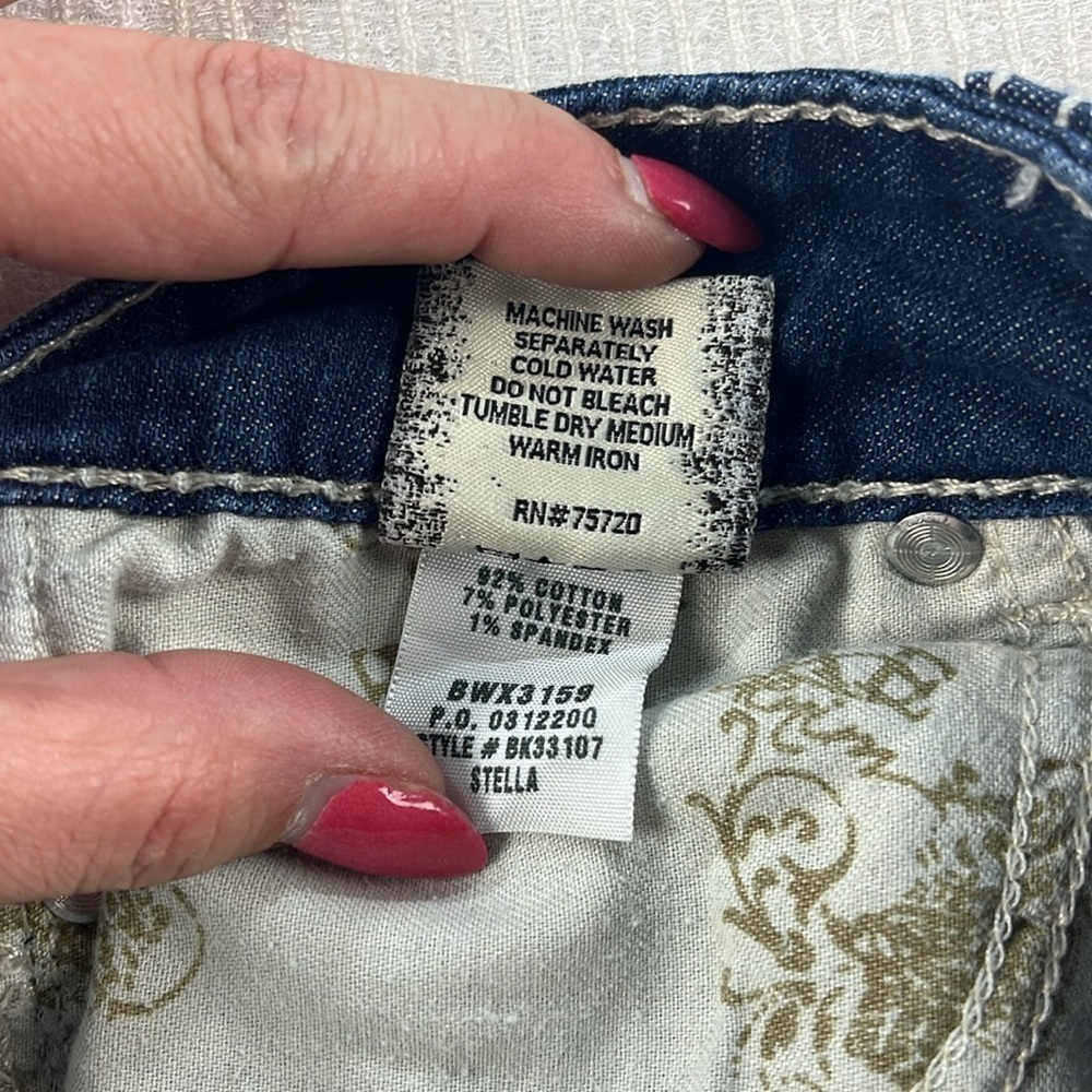 BKE Straight Leg Jeans Stella Size 27 - Picture 8 of 10